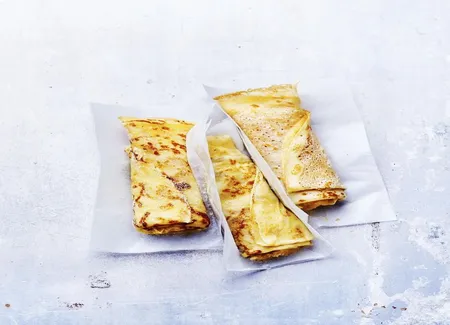 Crêpes à la frangipane
