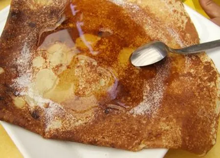 Crêpes au miel