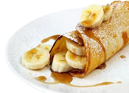 Crêpes aux bananes