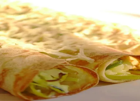 Crêpes de verdures