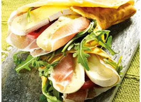 Crêpes des alpages au reblochon