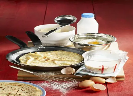 Crêpes ensoleillées