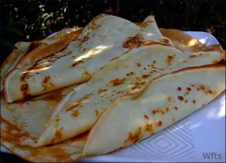 Crêpes pommes et limoncello