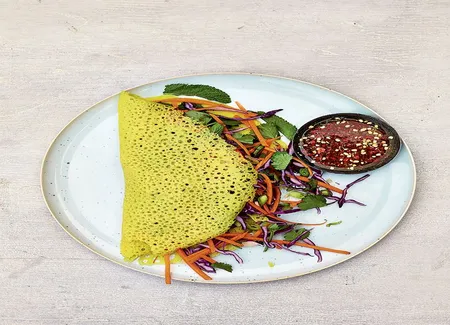 Crêpes vietnamiennes au lait de coco