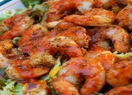 Crevettes à la noix de coco et au safran
