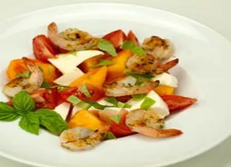 Crevettes grillées au thym et citron