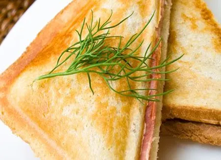 Croque au saumon