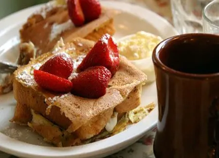 Croque de pain perdu