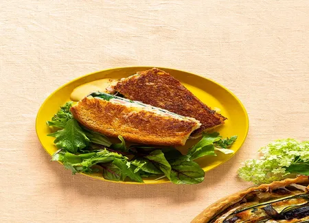 Croque-monsieur au camembert
