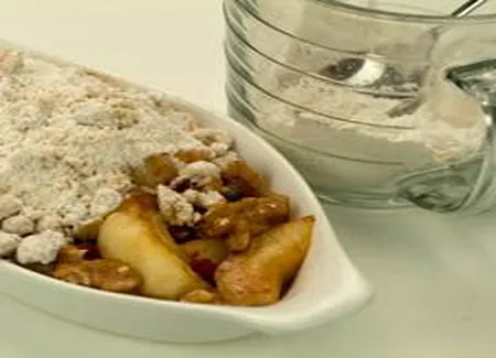 Croustade aux pommes à la normande