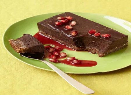 Croustifondant au chocolat cru