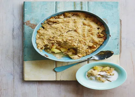 Crumble aux pommes thermomix