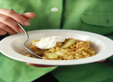 Crumble aux pommes simple
