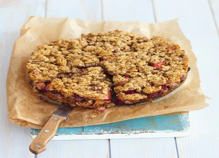 Crumble prunes cannelle