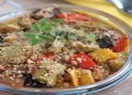 Crumble salé aux lègumes d'été