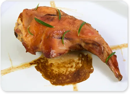 Cuisses de lapin à la bière