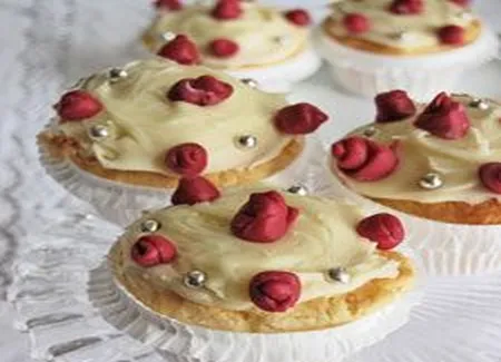 Cupcakes à la guimauve fondante