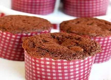 Cupcakes carrément chocolat à la fleur de sel