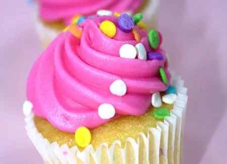 Cupcakes framboises