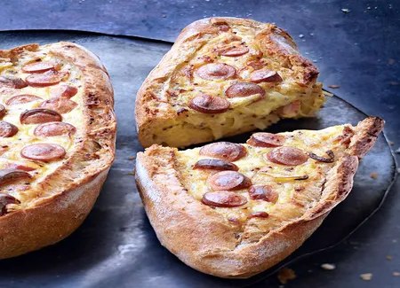 Dog boats ou barquettes de pain hot dog