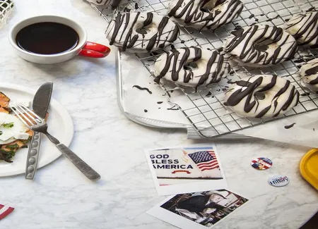 Donuts cuits au four
