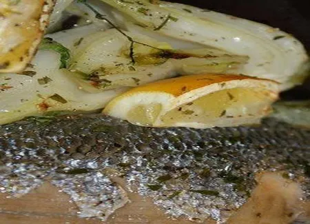 Dorade royale au fenouil
