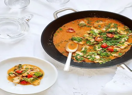 Escalopes de lotte carina