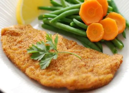 Escalopes de veau milanaise