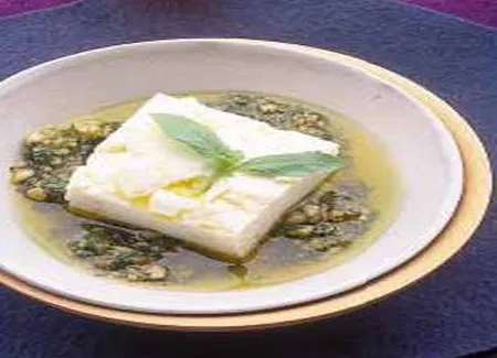 Feta aux deux pestos