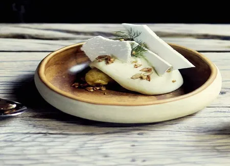 Fenouil, meringue et granola