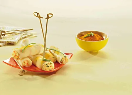 Feuilles de céleri surimi (gilles choukroun)