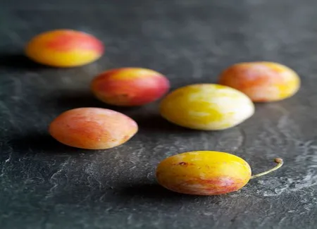 Feuilleté de mirabelles flambées