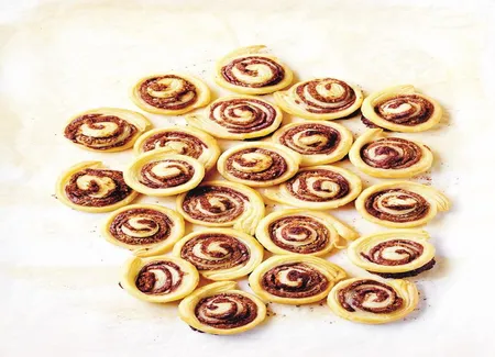 Feuilletés chocolat-coco