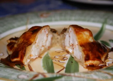 Feuilletés de langoustines aux épices