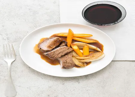 Filet d'agneau, moutarde aux noix