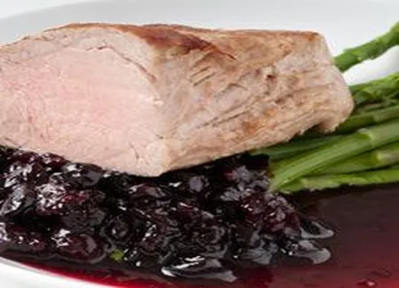 Filet de porc aux bleuets sauvages