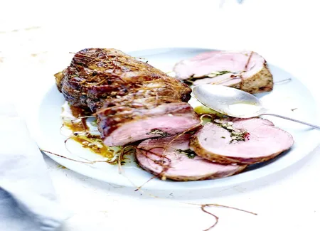 Filet de porc farci aux herbes