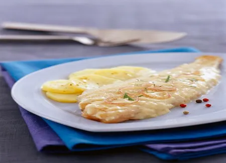 Filet de turbot sauce vanille