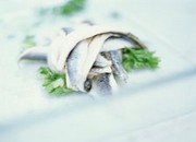 Filets d'anchois frais marinés