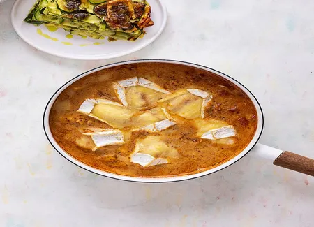 Filets de poulet, crème au neufchâtel