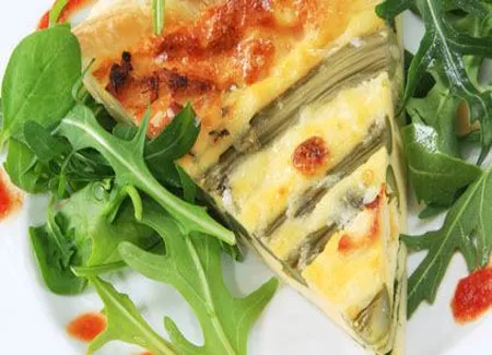 Flan aux asperges