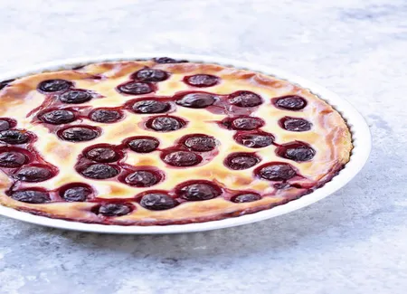 Flan aux cerises
