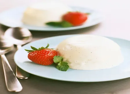 Flan de tahiti à la vanille