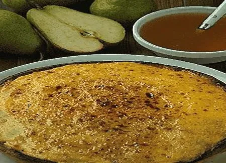 Flan de poires