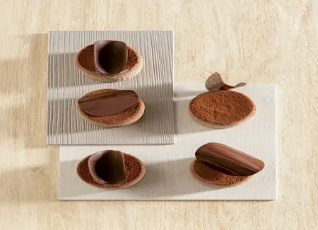 Flans au gianduja