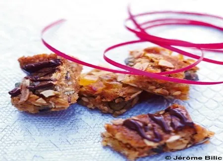 Florentins aux graines et oranges confites