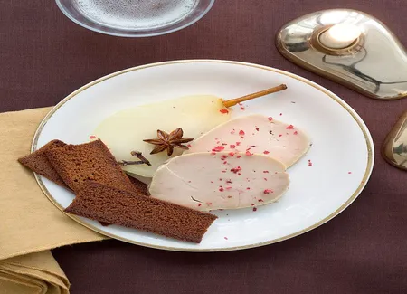 Foie gras cuit au sel