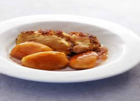 Foie gras de canard au pain d'épices