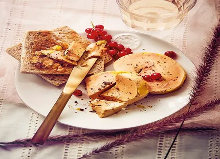 Foie gras poché