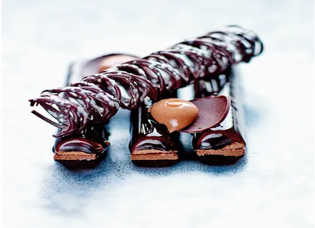 Fondant au chocolat croustillant